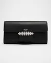Jimmy Choo Bing Crystal-embellished Wallet-on-chain