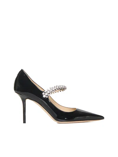 Jimmy Choo Bing Crystals Patent Leather Pumps