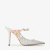 Jimmy Choo Sabot Daisy In Rete Argento  Donna