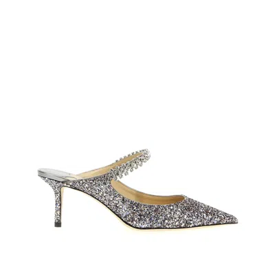 JIMMY CHOO JIMMY CHOO BING GLITTER PUMPS