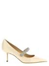 Jimmy Choo 'bing Pump' Pumps In Neutral