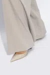 Jimmy Choo Bing 65 Leather Embellished Pumps In Gold