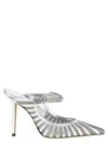 Jimmy Choo 100mm Bing Crystal-embellished Mules