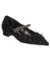 Jimmy Choo Bing Feather-embellished Ballet Flats