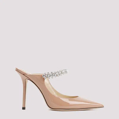 Jimmy Choo Bing 100 Sandals In Neutral