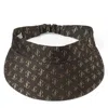 Jimmy Choo Birch Logo Pattern Jacquard Visor In Multi
