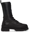 Jimmy Choo Aldea Lace-up Boots In Black