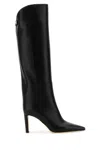 Jimmy Choo Black Alizze Boots In Black