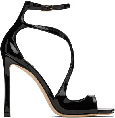 Jimmy Choo Black Azia 110 Heeled Sandals