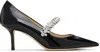 Jimmy Choo Bing 65 Patent Pump In Black