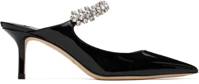 JIMMY CHOO BLACK BING 65 MULES