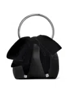 Jimmy Choo Black Bon Bon Bucket Bag In Black