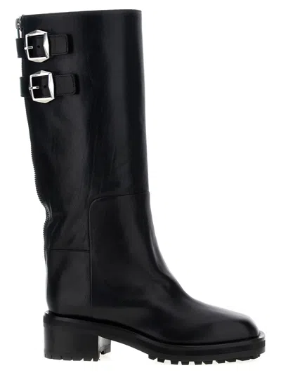 JIMMY CHOO BLACK BROOKLYN BOOTS