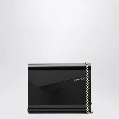 Jimmy Choo Candy Clutch In Black Acrylic