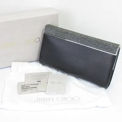 Pre-owned Jimmy Choo Black Clutch Bag ()