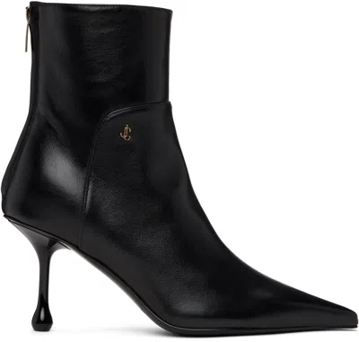 Jimmy Choo Black Cycas 80 Ankle Boots