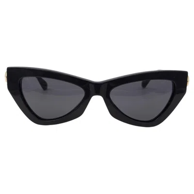 Pre-owned Jimmy Choo Black Donna/s Cat-eye Sunglasses 807ir