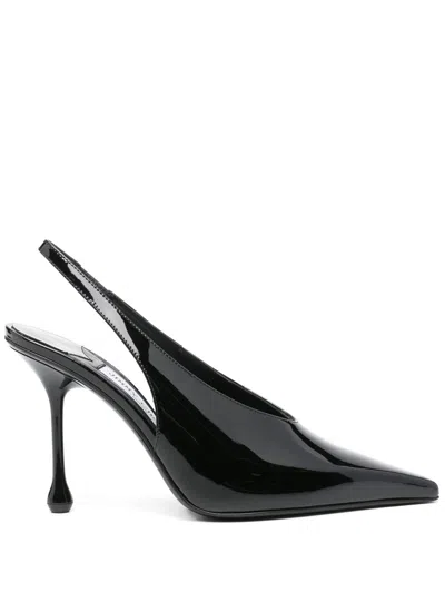 Jimmy Choo Black High Stiletto Heel Sandals