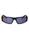 Jimmy Choo Black Injectate Sunglasses In Blue