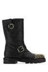 Jimmy Choo Biker Ii Studded Ankle Boots