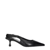 Jimmy Choo Nappa Leather Drop Heel Pumps In Black