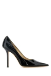 Jimmy Choo Love 100mm Pumps In Black