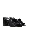 Jimmy Choo Black Leather Platforms In Black