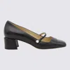 Jimmy Choo Closed Toe Chunky Heel Pump In Black