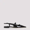 Jimmy Choo 'didi Flat' Black Ballerinas With Shiny Finish In Black