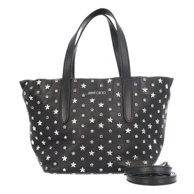 Pre-owned Jimmy Choo Black Leather Shoulder Bag ()