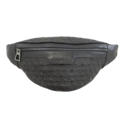 Pre-owned Jimmy Choo Black Leather Sling Bag ()