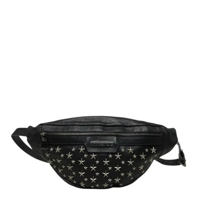 Pre-owned Jimmy Choo Black Leather Sling Bag ()