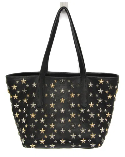 Jimmy Choo Black Leather Tote (authentic Pre-loved)