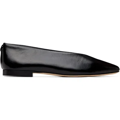 Jimmy Choo Black Margot Flat Loafers