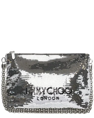 JIMMY CHOO JIMMY CHOO BLACK METAL SEQUIN CALLIE SHOULDER BAG (AUTHENTIC PRE-LOVED)