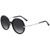 Jimmy Choo Black Metal Sunglasses