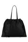Jimmy Choo Borsa Shopping In Nappa Nera  Donna