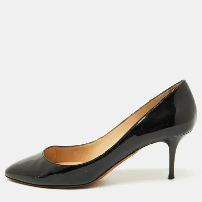 Jimmy Choo Black Patent Leather Pumps