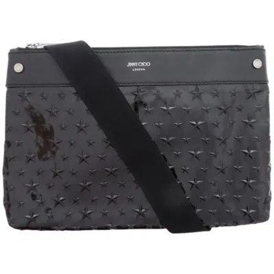 Pre-owned Jimmy Choo Black Patent Leather Shoulder Bag ()