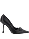 Jimmy Choo Black Pointed Toe Heels