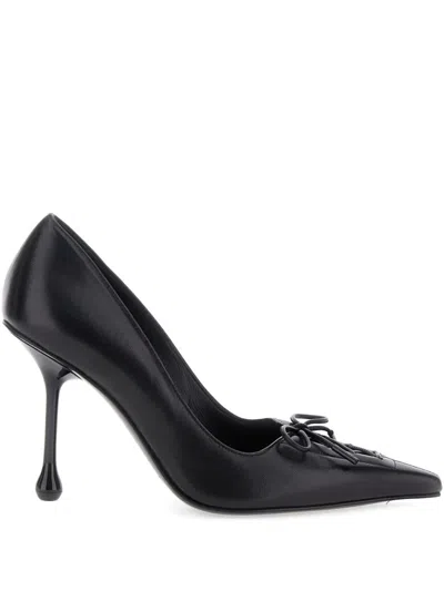 Jimmy Choo Black Pointed Toe Heels