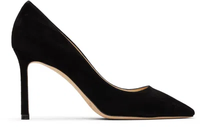 Jimmy Choo Black Romy 85 Heels