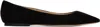 Jimmy Choo Black Romy Ballerina Flats
