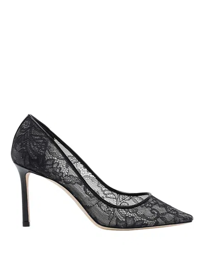 Jimmy Choo Black Romy Pumps