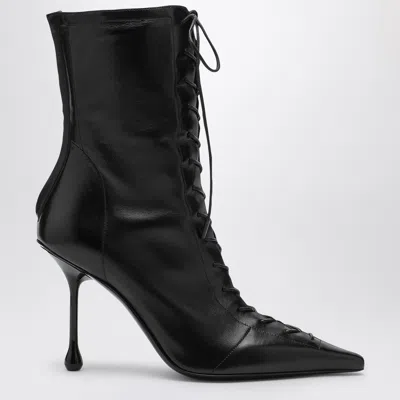 Jimmy Choo Black Scarlett Ankle Boot 95 Women