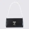 Jimmy Choo Varenne Embellished Leather Wallet Bag In Black