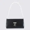 Jimmy Choo Black Shoulder Bag In Black