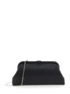 Jimmy Choo Black Skylar Clutch In Black