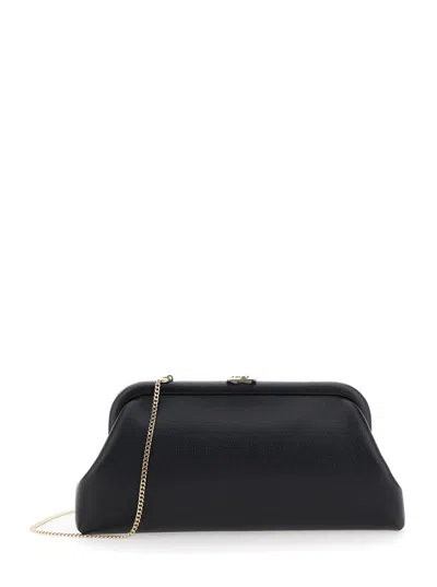 Jimmy Choo Black Skylar Clutch