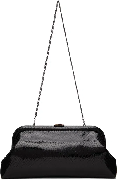 Jimmy Choo Black Skylar Clutch In Multi